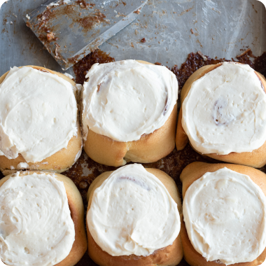 baked with butter and love