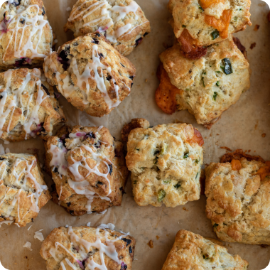baked with butter and love