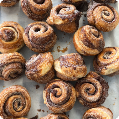 baked with butter and love